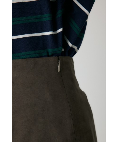 crie conforto（クリーコンフォルト）の「スエードライクミニスカート　冬服（スカート・レディース・ブラック/カーキ/キャメル・FREE）」の21枚目の写真