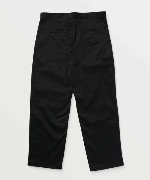 VOLCOM(ボルコム)の「【VOLCOM/ボルコム】 Frickin Skate Chino Pants /テーパードチノパンツ(チノパンツ・メンズ・ブラック・28inch/30inch/32inch/34inch)」の7枚目の写真