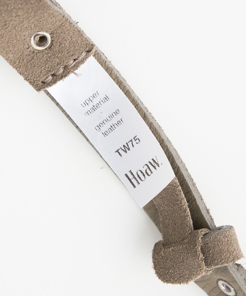 Whim Gazette（ウィムガゼット）の「【Hoaw.】コンチョベルト（ベルト・レディース・ブラック/グレー系その他・FREE）」の13枚目の写真