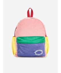 BOBO CHOSES（ボボショーズ）の「Tic Tac Toe color block corduroy school bag（バックパック/リュック・キッズ）」