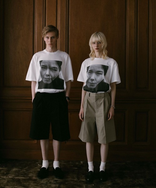 BAYFLOW(ベイフロー)の「【EF(エフ)】Bjork フォトTEE(WOMEN)(Tシャツ/カットソー・レディース・ホワイト/ブラック・MEDIUM/LARGE)」の4枚目の写真