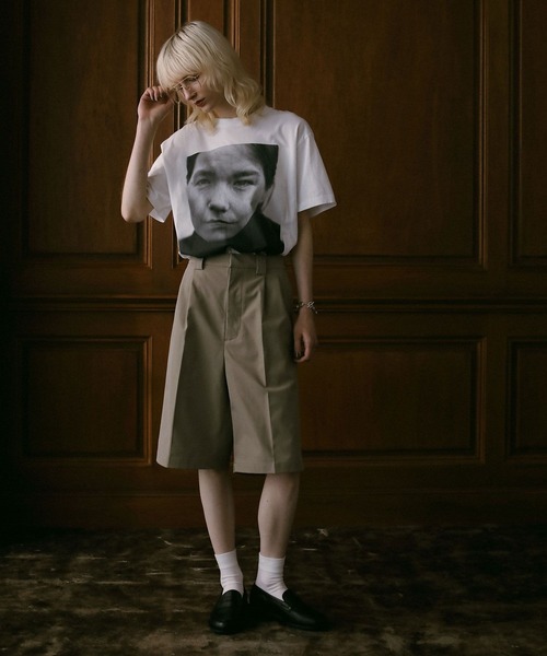 BAYFLOW(ベイフロー)の「【EF(エフ)】Bjork フォトTEE(WOMEN)(Tシャツ/カットソー・レディース・ホワイト/ブラック・MEDIUM/LARGE)」の3枚目の写真