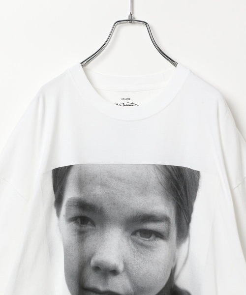 BAYFLOW(ベイフロー)の「【EF(エフ)】Bjork フォトTEE(WOMEN)(Tシャツ/カットソー・レディース・ホワイト/ブラック・MEDIUM/LARGE)」の13枚目の写真