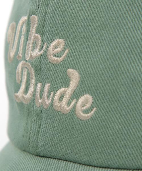 BAYFLOW(ベイフロー)の「フェード刺繍ロゴCAP(キャップ・メンズ・ベージュ/チャコール/グリーン・FREE)」の20枚目の写真