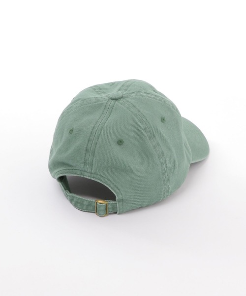 BAYFLOW(ベイフロー)の「フェード刺繍ロゴCAP(キャップ・メンズ・ベージュ/チャコール/グリーン・FREE)」の17枚目の写真