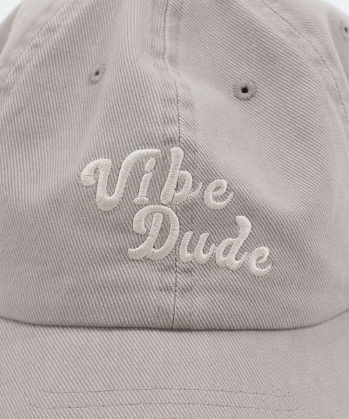 BAYFLOW(ベイフロー)の「フェード刺繍ロゴCAP(キャップ・メンズ・ベージュ/チャコール/グリーン・FREE)」の14枚目の写真