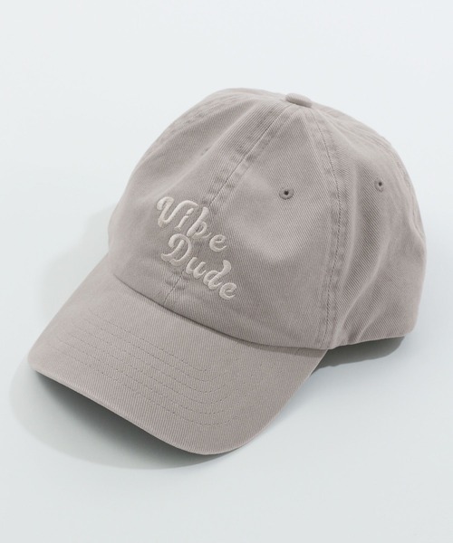 BAYFLOW(ベイフロー)の「フェード刺繍ロゴCAP(キャップ・メンズ・ベージュ/チャコール/グリーン・FREE)」の13枚目の写真