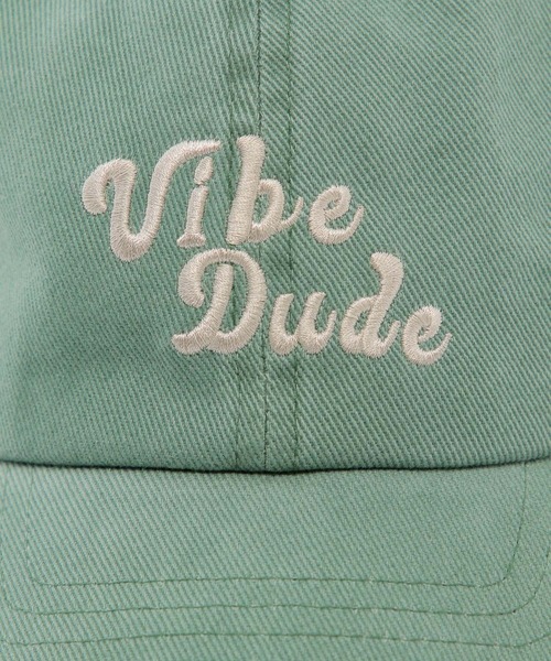 BAYFLOW(ベイフロー)の「フェード刺繍ロゴCAP(キャップ・メンズ・ベージュ/チャコール/グリーン・FREE)」の12枚目の写真