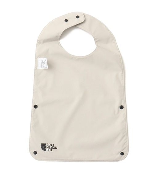 THE NORTH FACE（ザノースフェイス）の「THE NORTH FACE Baby Compact Yummy Bib / ザ・ノース・フェイス ベビー コンパクト ヤミー ビブ（スタイ/よだれかけ・キッズ・アイボリー/ベージュ/オレンジ・FREE）」の7枚目の写真