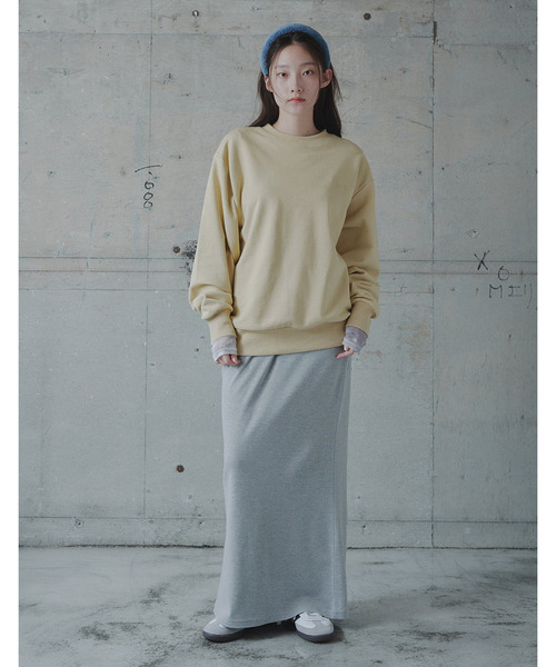 BABU-BU(バブーブ)の「UNISEX LOGO POINT LS SWEAT TOPS(スウェット・レディース・ブルー/イエロー・M/L)」の12枚目の写真