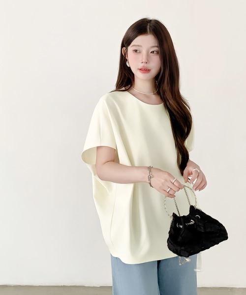 セール】コクーン半袖トップス（Tシャツ/カットソー）｜by LEGNA