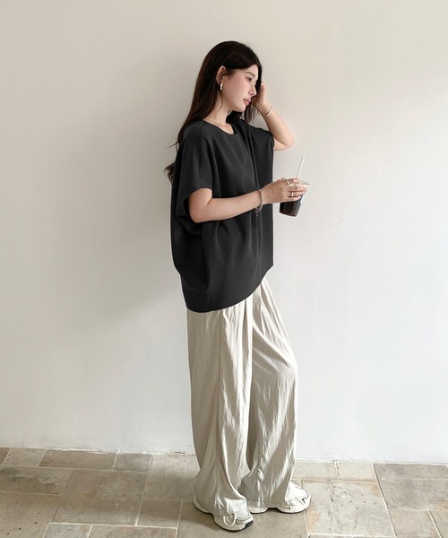 セール】コクーン半袖トップス（Tシャツ/カットソー）｜by LEGNA