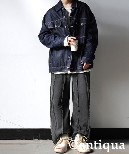 antiqua（アンティカ）の「厚底スニーカー（スニーカー・メンズ・ブラック系その他/ホワイト系その他・40/44/42）」の3枚目の写真