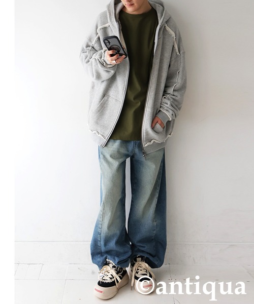 antiqua（アンティカ）の「厚底スニーカー（スニーカー・メンズ・ブラック系その他/ホワイト系その他・40/44/42）」の16枚目の写真