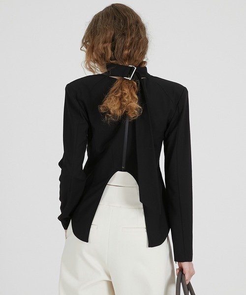 スーチングバックタイトップス / Suiting Back Tie Tops（シャツ