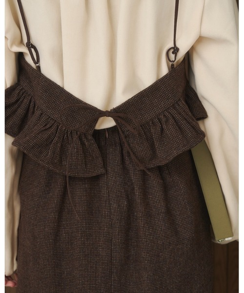 moi tytto（モイテュット）の「【セットアップ可能】フリルビスチェ（その他トップス・レディース・ダークブラウン/ブラウン・FREE）」の9枚目の写真