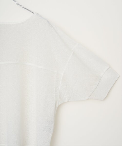 LBC（エルビーシー）の「シアータック切り替えプルオーバー（Tシャツ/カットソー・レディース・ホワイト/ブラック/ブルー・M）」の12枚目の写真