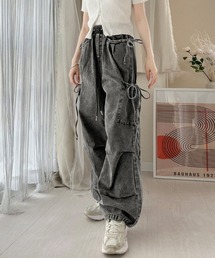ONEP STAR（ワンピスター）の「ワイドシルエットカーゴパンツ（カーゴパンツ）」