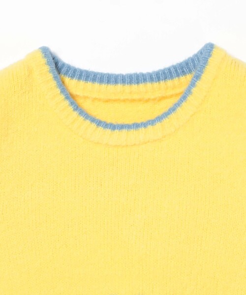 こども ビームス（コドモビームス）の「【別注】LOGAN Knitting Mills / ニット ベスト 2025FW（100～150cm）（ベスト・キッズ・ライム/イエロー・S(100-110cm)/M(120-130cm)/L(140-150cm)）」の5枚目の写真