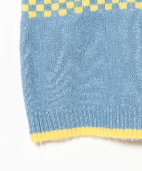 こども ビームス（コドモビームス）の「【別注】LOGAN Knitting Mills / ニット ベスト 2025FW（100～150cm）（ベスト・キッズ・ライム/イエロー・S(100-110cm)/M(120-130cm)/L(140-150cm)）」の15枚目の写真