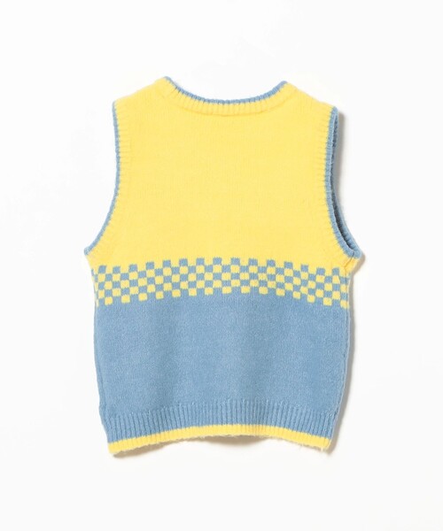 こども ビームス（コドモビームス）の「【別注】LOGAN Knitting Mills / ニット ベスト 2025FW（100～150cm）（ベスト・キッズ・ライム/イエロー・S(100-110cm)/M(120-130cm)/L(140-150cm)）」の20枚目の写真