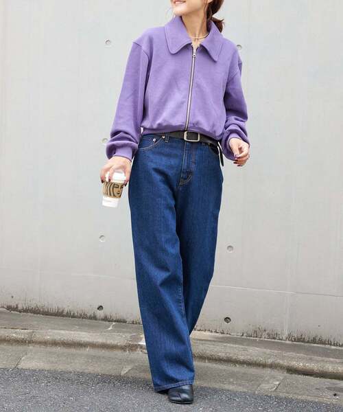 追4 ULTデニムハイライズルーズ5PKT（デニムパンツ）｜OUTDOOR