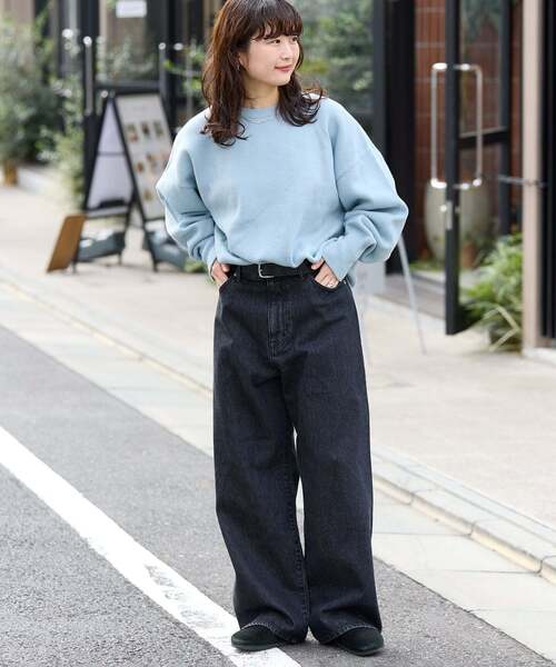 ULTデニムハイライズルーズ5PKT（デニムパンツ）｜OUTDOOR
