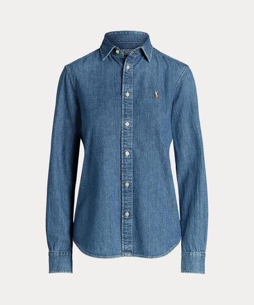 スリム フィット デニム シャツ（シャツ/ブラウス）｜POLO RALPH