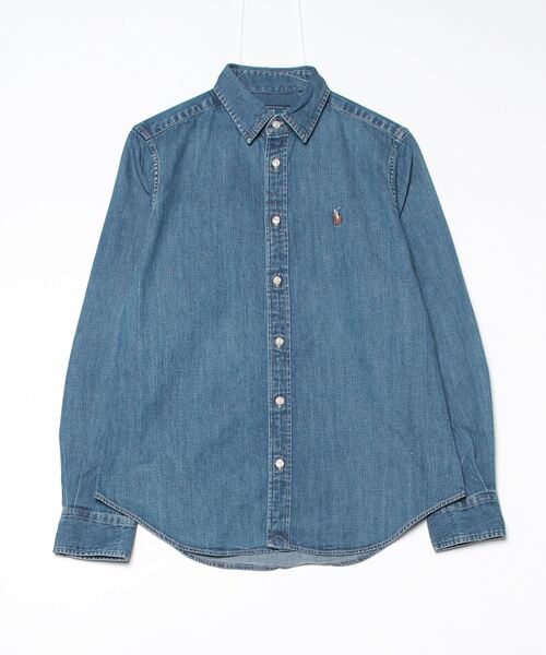 スリム フィット デニム シャツ（シャツ/ブラウス）｜POLO RALPH