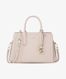 LAILA ぺブルレザー サッチェル スモール