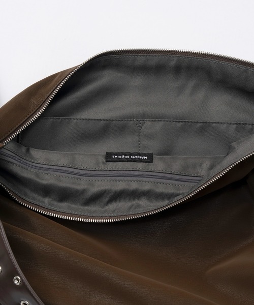 MAISON SPECIAL メゾンスペシャル ブラウン スエード バッグ BAG