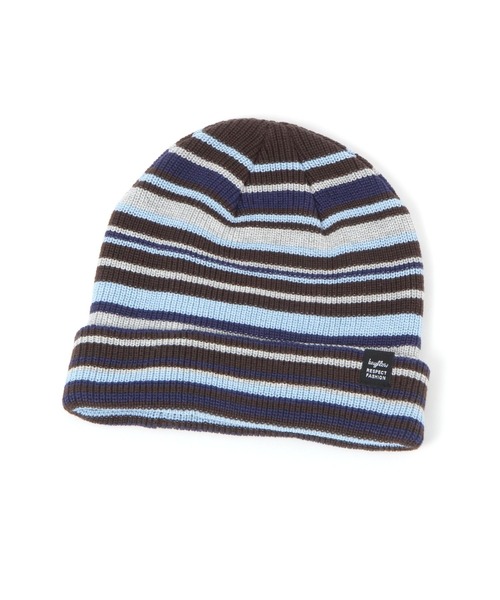 セール】マルチボーダーワッチ（ニットキャップ/ビーニー）｜BAYFLOW