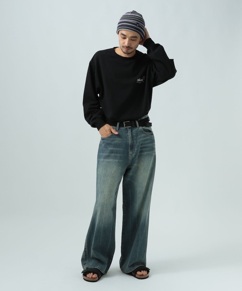 BAYFLOW（ベイフロー）の「マルチボーダーワッチ（ニットキャップ/ビーニー・メンズ・グリーン/ブラウン・FREE）」の16枚目の写真