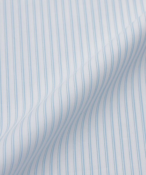 MACKINTOSH PHILOSOPHY(マッキントッシュ フィロソフィー)の「GREY LABEL ストライプバンドカラーシャツ(シャツ/ブラウス・レディース・ブルー系その他3/イエロー・2/6)」の9枚目の写真