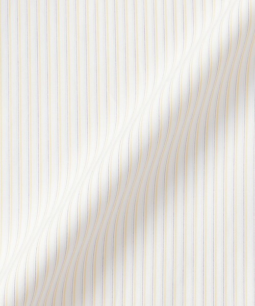 MACKINTOSH PHILOSOPHY(マッキントッシュ フィロソフィー)の「GREY LABEL ストライプバンドカラーシャツ(シャツ/ブラウス・レディース・ブルー系その他3/イエロー・2/6)」の10枚目の写真