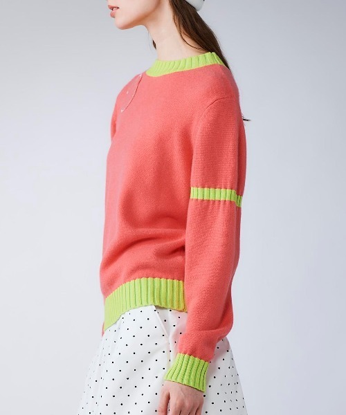 LADIES>カシミヤ100％バックロゴニット（ニット/セーター）｜archivio