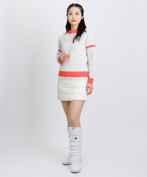 archivio(アルチビオ)の「<LADIES>カシミヤ100%バックロゴニット(ニット/セーター・レディース・イエロー/オレンジ/ホワイト/ピンク・M/S)」の12枚目の写真