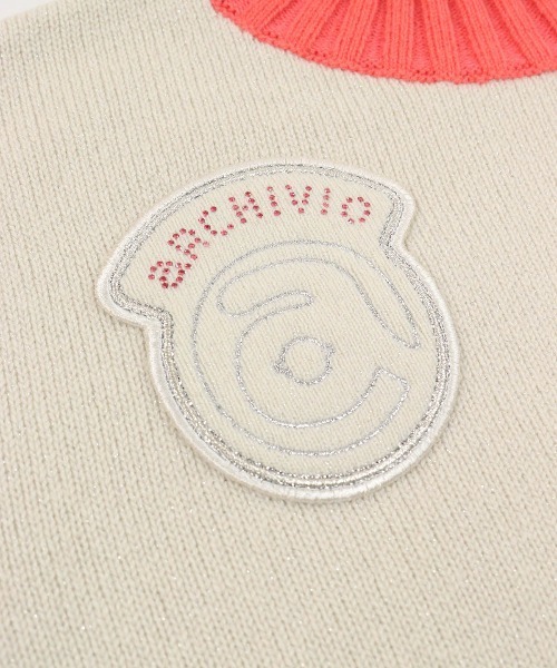 archivio(アルチビオ)の「<LADIES>カシミヤ100%バックロゴニット(ニット/セーター・レディース・イエロー/オレンジ/ホワイト/ピンク・M/S)」の14枚目の写真