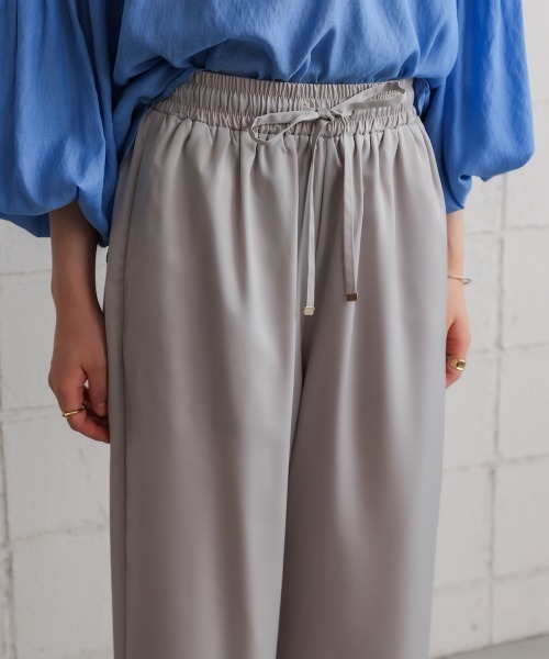 Bou Jeloud（ブージュルード）の「シャイニーリラックスパンツ（その他パンツ・レディース・ブラック/グレー/ホワイト系その他・FREE）」の10枚目の写真