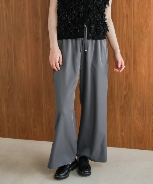 Bou Jeloud（ブージュルード）の「シャイニーリラックスパンツ（その他パンツ・レディース・ブラック/グレー/ホワイト系その他・FREE）」の14枚目の写真