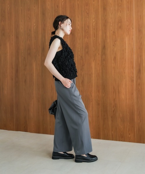 Bou Jeloud（ブージュルード）の「シャイニーリラックスパンツ（その他パンツ・レディース・ブラック/グレー/ホワイト系その他・FREE）」の18枚目の写真