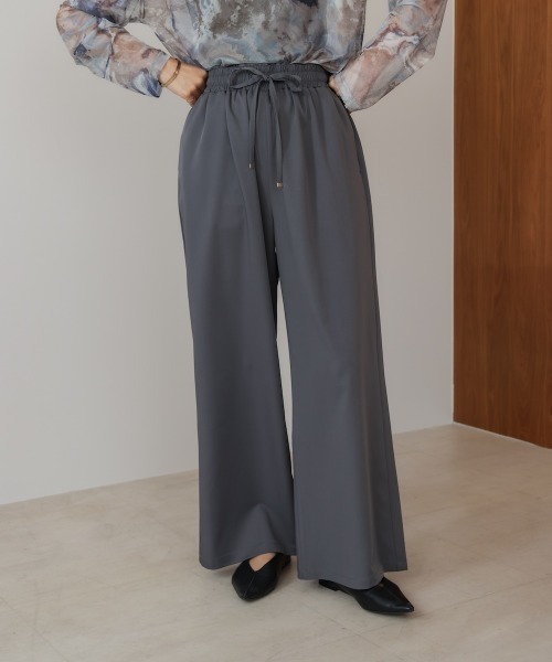 Bou Jeloud（ブージュルード）の「シャイニーリラックスパンツ（その他パンツ・レディース・ブラック/グレー/ホワイト系その他・FREE）」の21枚目の写真