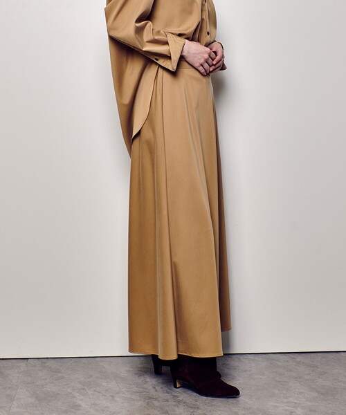 allureville（アルアバイル）の「フィブリルバイヤスナロースカート（スカート・レディース・ベージュ/ネイビー/カーキ・1/2）」の14枚目の写真