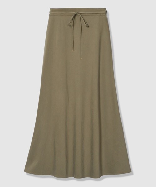 allureville（アルアバイル）の「フィブリルバイヤスナロースカート（スカート・レディース・ベージュ/ネイビー/カーキ・1/2）」の10枚目の写真