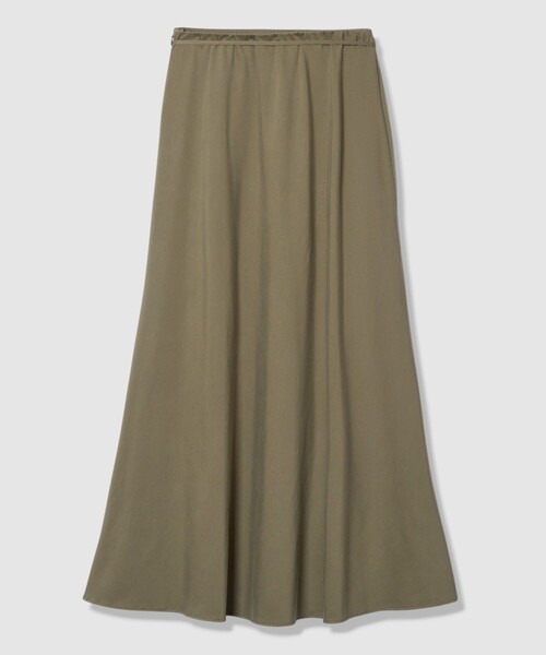 allureville（アルアバイル）の「フィブリルバイヤスナロースカート（スカート・レディース・ベージュ/ネイビー/カーキ・1/2）」の11枚目の写真