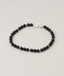 FRAMeWORK（フレームワーク）の「PREEK/プリーク howraw round stone nl onyx ネックレス（ネックレス）」