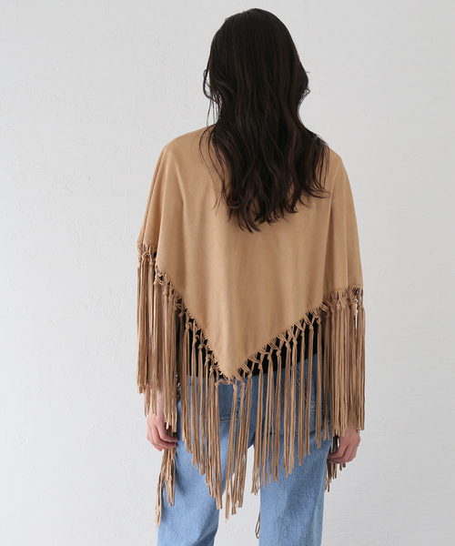 Y　NOBLE購入　venit ヴェニット　フリンジ付きストール venit（ヴェニット）の「VENIT/ヴェニット FRINGE STOLE（ストール