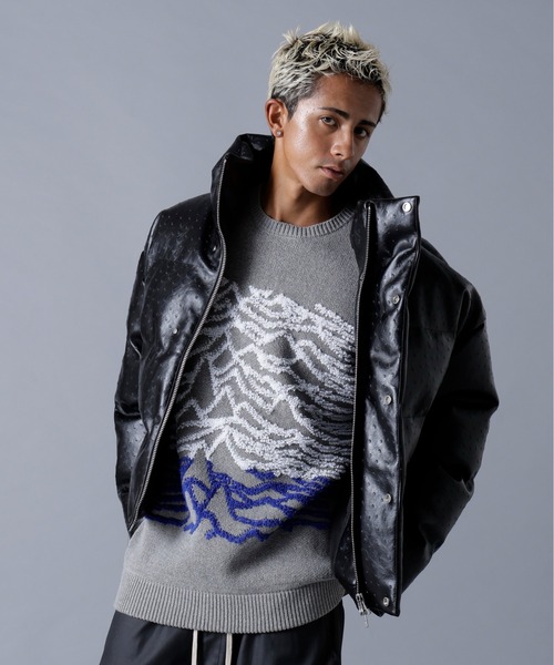 DankeSchon/ダンケシェーン/PU SHORT BLOUSON OSTRICH（ブルゾン