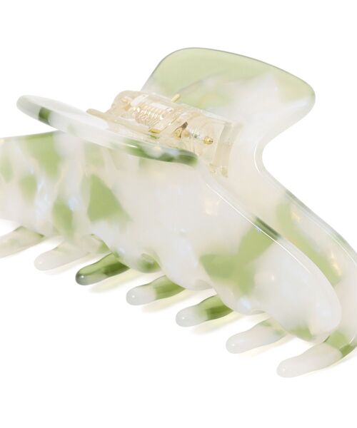 新品未使用　undo ヘアクリップ　ライトグリーン クロークリップ 中型 箱付き UNDO HAIRWARE No.4 クロークリップ｜イタリア製・日本未発売 ③