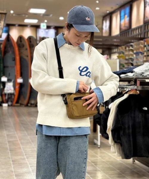 ムラサキスポーツ（ムラサキスポーツ）の「DEAR LAUREL/ディアローレル ショルダーバッグ DISTRICT SHOULDER DL25F10103（ショルダーバッグ・メンズ・ブラック/カーキ/ベージュ・FREE）」の2枚目の写真